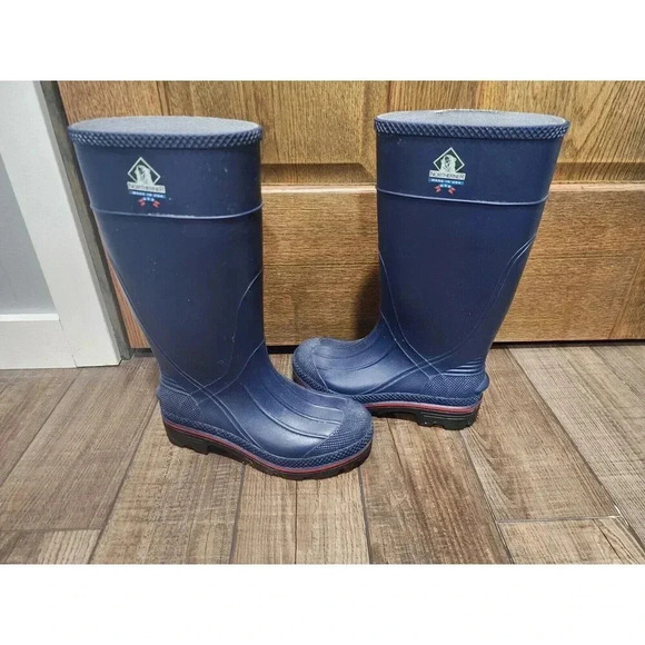 Northerner Shoes - Women’s NORTHERNER High Waterproof Rubber Hunting Hiking Boots. Blue. Size 6